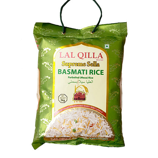 Lal Qilla Basmati Rice Supreme Sella 5kg