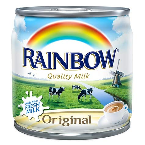 Rainbow Evaporated Milk - Original 170ml