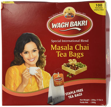 Wagh Bakri Masala Chai Tea Bags